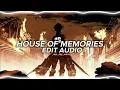 house of memories - panic at the disco [edit audio]