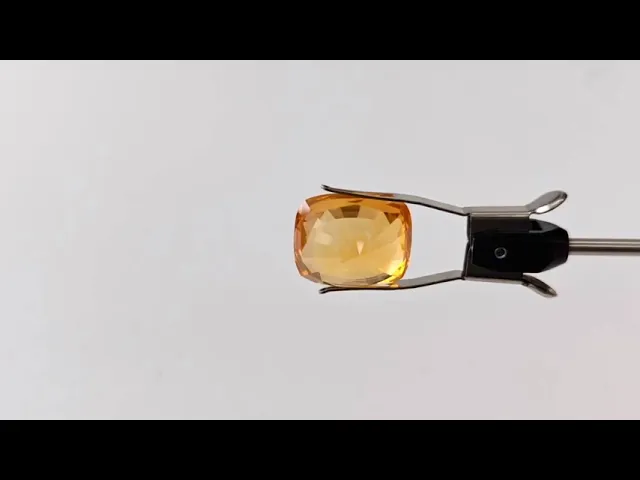 Cushion Yellow Sapphire 31.70 ct.