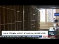 Dane County Sheriff speaks on Friday inmate death