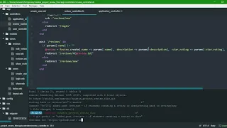 Review This Screen recording coding session