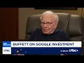 Warren Buffett I initiated Berkshire Hathaway s investment in Alphabet