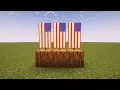 How To Make USA Flag Banner In Minecraft