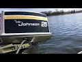 1975 25hp Johnson outboard