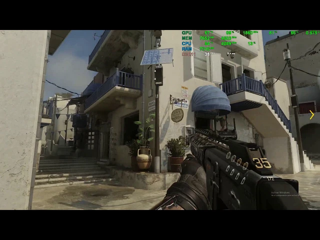 Call of Duty Advanced Warfare Screen Space Ray Tracing  1440p + GTX 1070ti