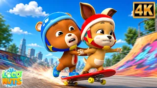 Skateboarding Funny Animated Cartoon Video for Kids