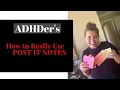 AD and Post It Notes - The Real Story