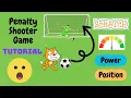 Scratch Penalty Shooter Game Tutorial Part 1 Soccer Game Football scratch animation