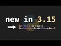 NEW in Python 3 15 Unpacking in Comprehensions