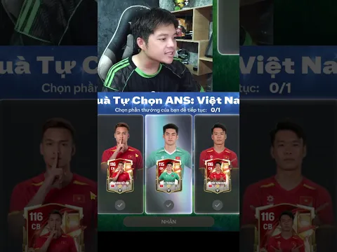 Vũ Liz Mở Packs Một Quốc Gia Việt Nam Trong FC Mobile VN