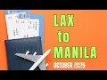 Lagu LAX to Manila