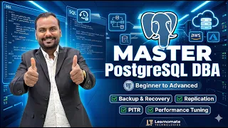 Master PostgreSQL Database Administration Learnomate Technologies PostgreSQL DBA Training