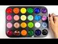Download Lagu How To Create New Colors With Acrylic Paint / Satisfying Color Mixing