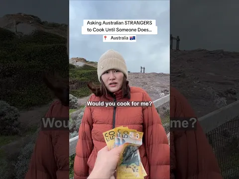 Asking Australian STRANGERS to Cook Until Someone Does... #cookingchallenge #cooking #australia