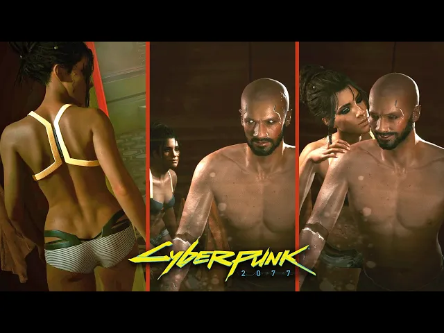 Slap Butt, Kiss, Scare - All Playful Interactions - Cyberpunk 2077 2.1 | PS5