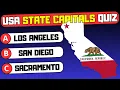 U S STATE CAPITALS QUIZ Can You Score
