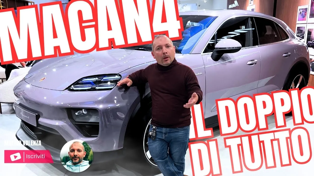 PORSCHE MACAN 4 ha il DOPPIO di TUTTO ...