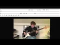 Download Lagu Leave me alone - Boy Pablo bass cover with tabs