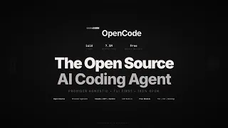 OpenCode - The Open Source AI Coding Agent