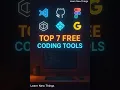 Top 7 FREE Coding Tools Every Beginner Must Know