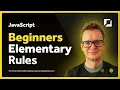 JavaScript Elementary Rules and Visual Studio Code Features for JS Development