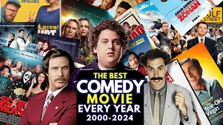 the best comedy movie every year since 2000