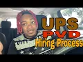 UPS Personal Vehicle Driver Hiring Process 2022 PVD Seasonal Job