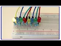 Node js Raspberry Pi GPIO Flowing LEDs