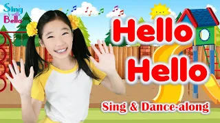 Hello Hello Can You Clap Your Hands Super Simple Song Covered By Bella With Lyrics And Actions 