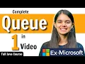 Complete Queue Data Structure in One Shot Java Placement Course