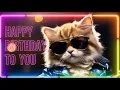 Download Lagu 321!Happy Birthday! Cat plays Birthday Song to you