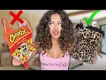 CLOSET CLEANOUT DECLUTTER trying everything on