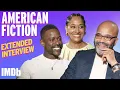 American Fiction Extended Interview IMDb