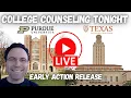 Purdue Receives FEWER Early Action Apps UT Austin IU EA Notifications College Counseling Tonight