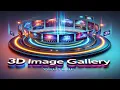 3D Image gallery using pure css