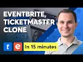 How to Build an Event website or app like Eventbrite Ticketmaster or StubHub