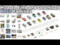 How to find and Download Families for Revit Tutorial