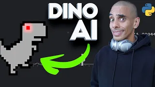 Build a Chrome Dino Game AI Model with Python AI Learns to Play Dino Game