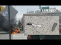 Man shot by police after igniting cars and taking out knife NYPD says