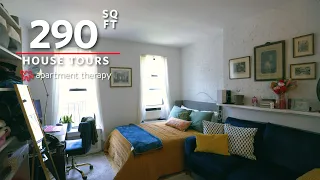 A 290-Square-Foot NYC Studio Used IKEA to Brilliantly Solve Storage Struggles Apartment Therapy