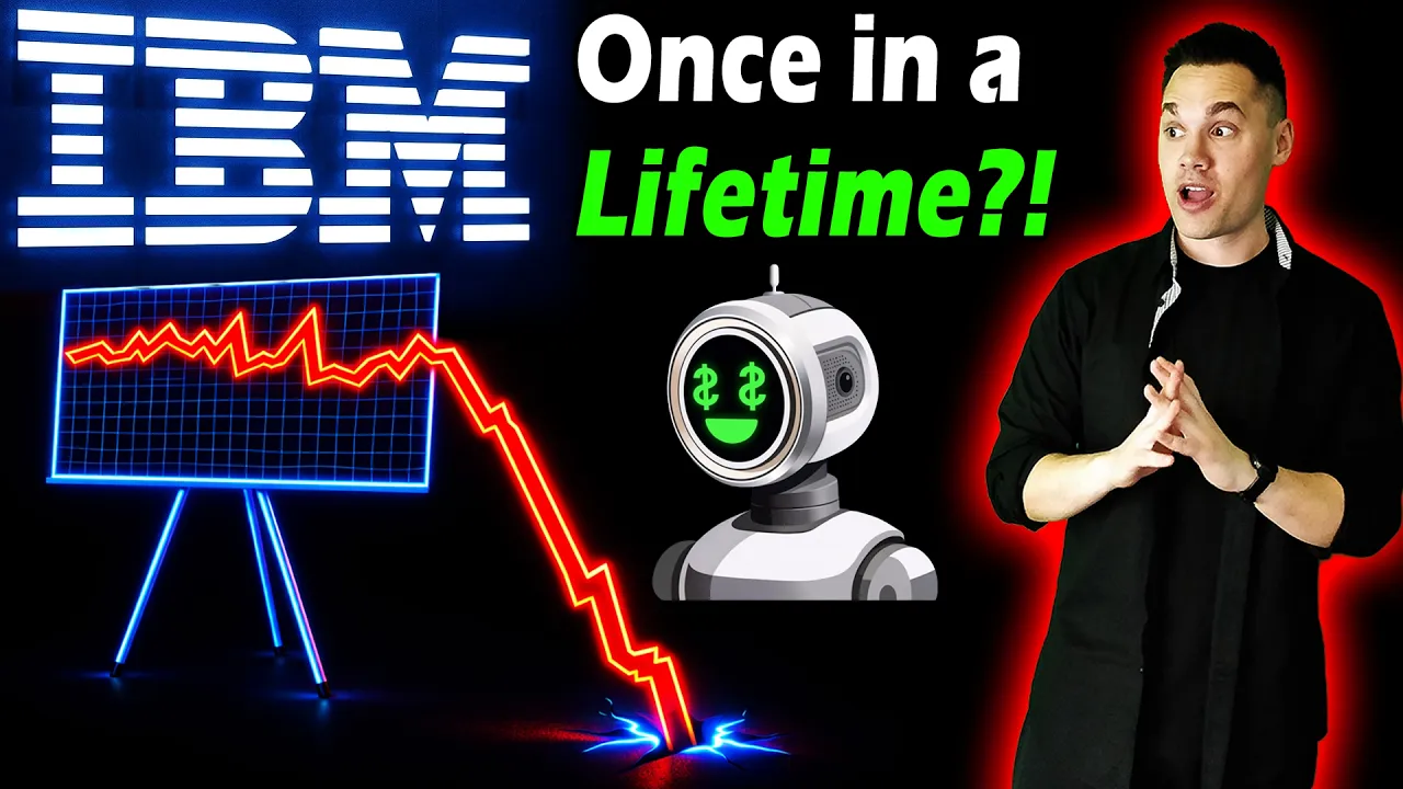 Is It FINALLY Time To Buy IBM Stock?! (Worst Crash Ever)