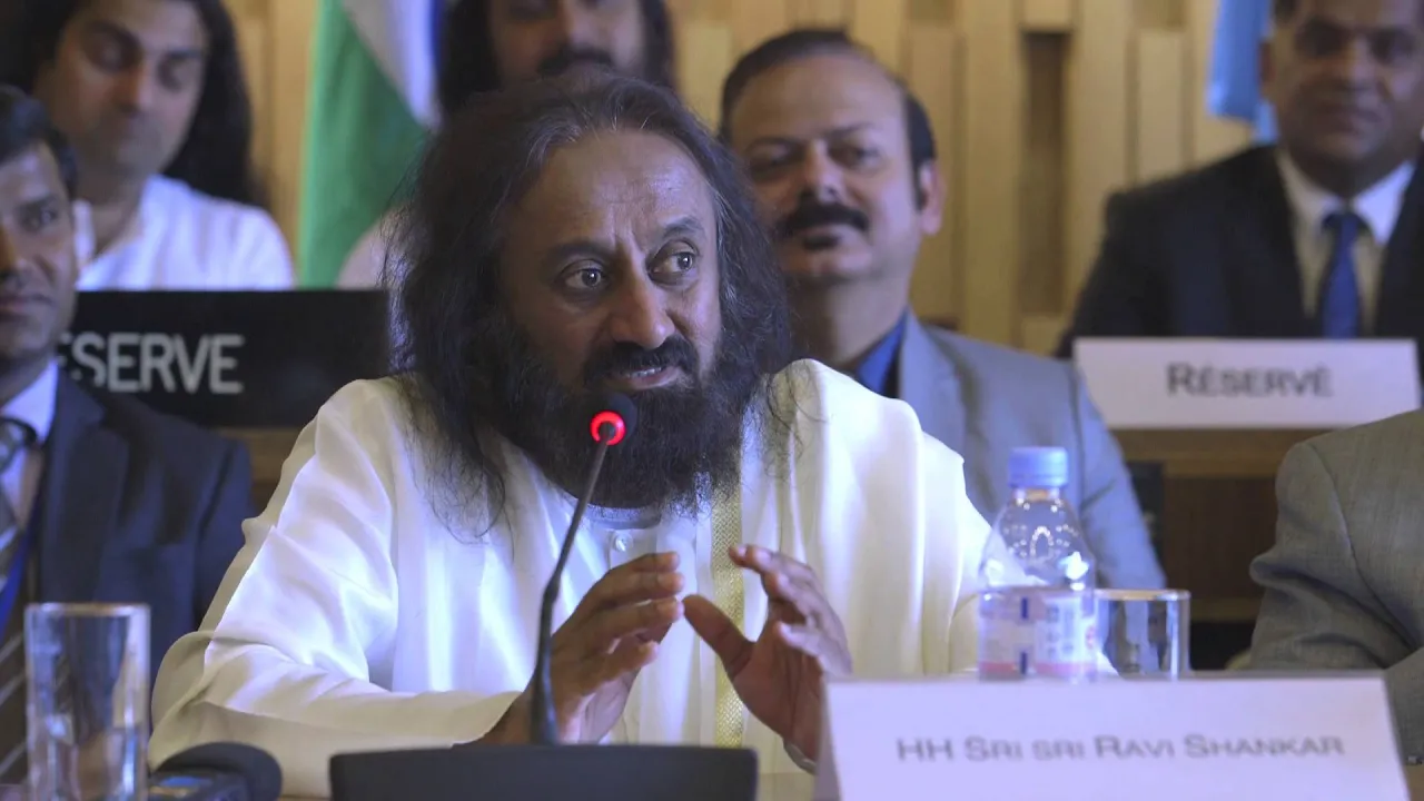 'Inter-faith and Inter-Cultural Harmony' A talk by Sri Sri Ravi Shankar at the UNESCO