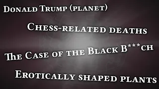 Wikipedia's Deleted Articles with Freaky Titles #2