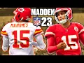 PATRICK MAHOMES Season Highlights in Madden 23