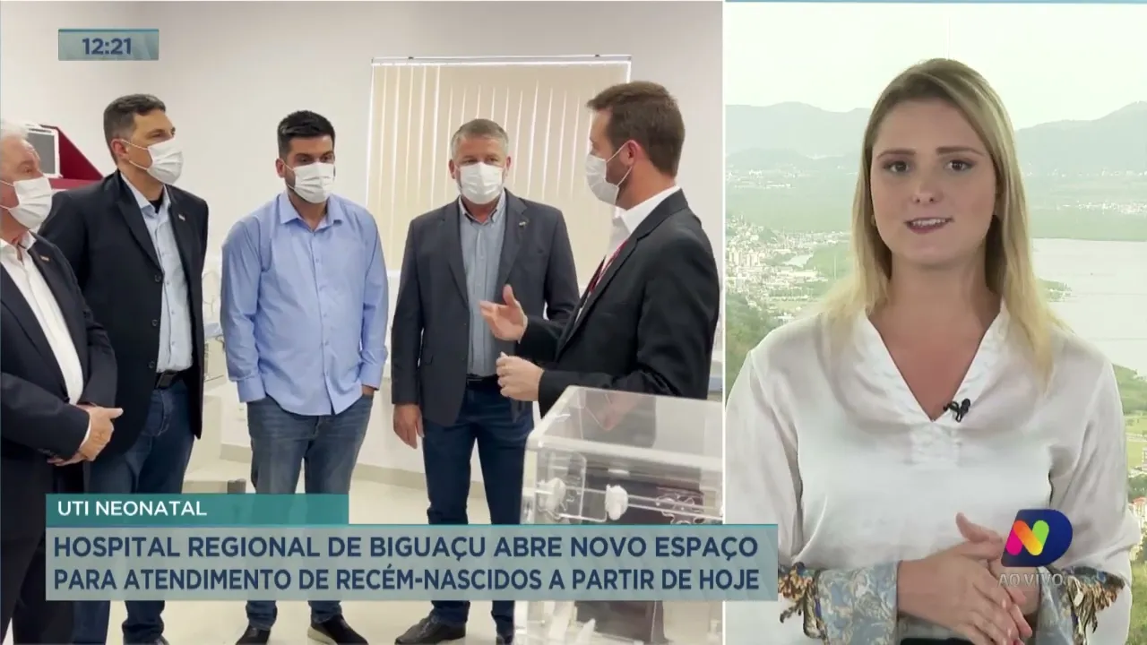 Hospital Regional de Biguaçu abre novo espaço para atendimento de recém-nascidos