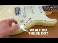 Stratocaster Knobs Explained Volume Tone and Pickup Selector