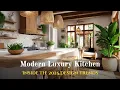 Modern Boho Aesthetic Kitchen Makeover Warm Natural Textures Chic Decor Inspiration