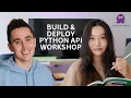 Lunch Learn Build and Deploy Python API Workshop