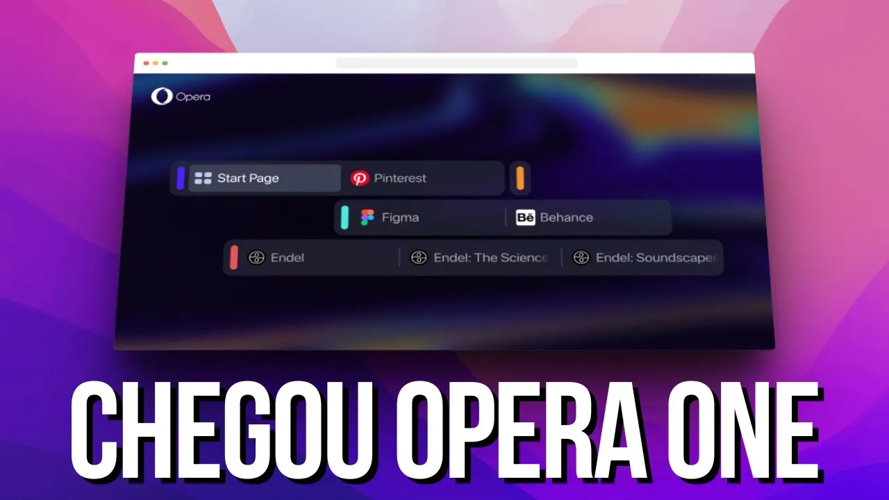 ???? OPERA ONE! O NOVO NAVEGADOR DA OPERA COM INTELIGÊNCIA ARTIFICIAL! #opera