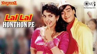 lal lal honthon pe gori kiska naam hai naajayaz kumar sanu alka yagnik 90s hits anu malik