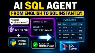 Stop Writing SQL Manually Build an AI SQL Agent with Python OpenAI